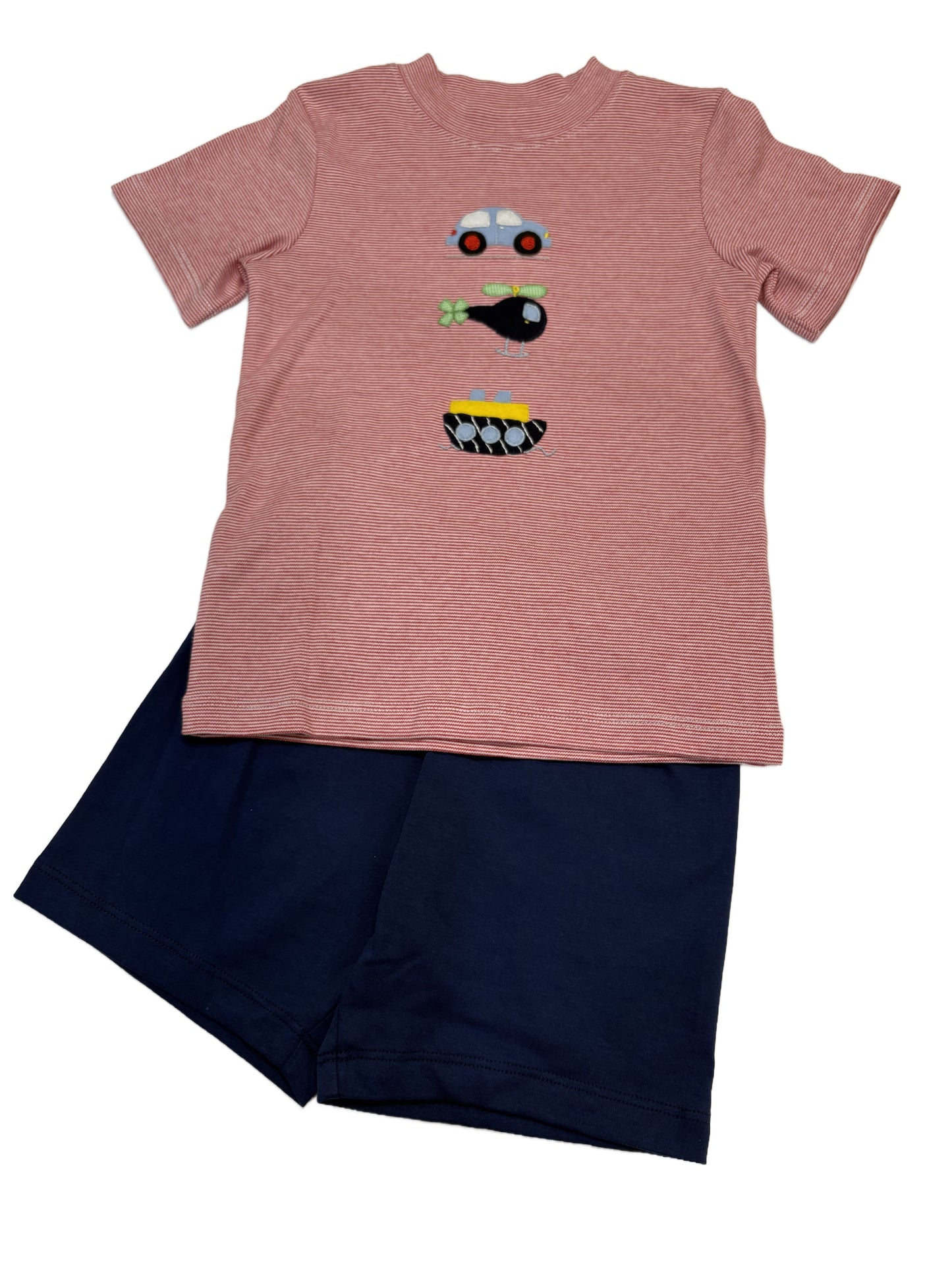 Beep Whirl Toot Shorts Set