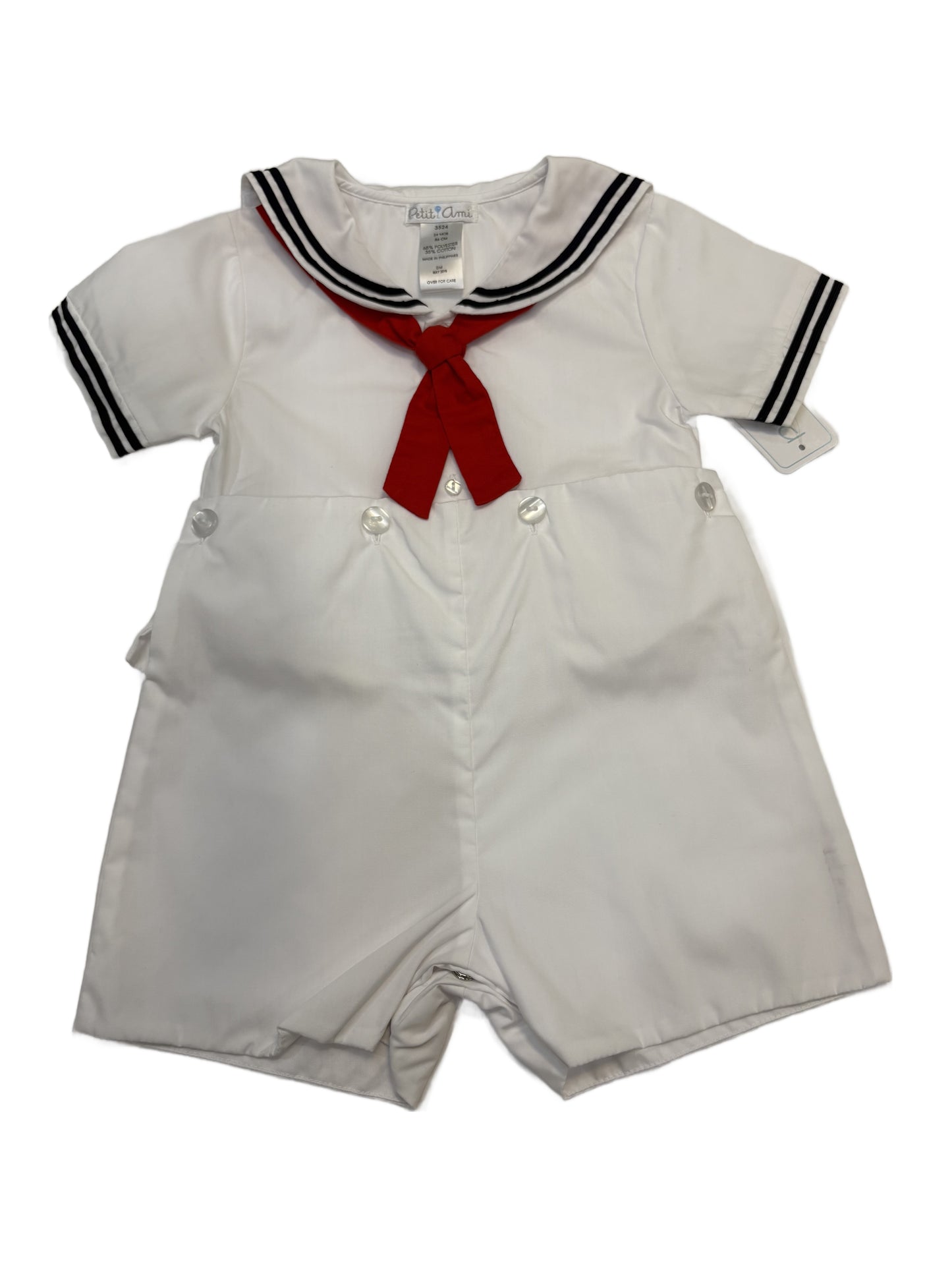 Boys Bobby Suit White 3524