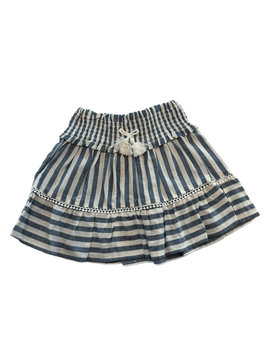 Blue Stripe Skirt