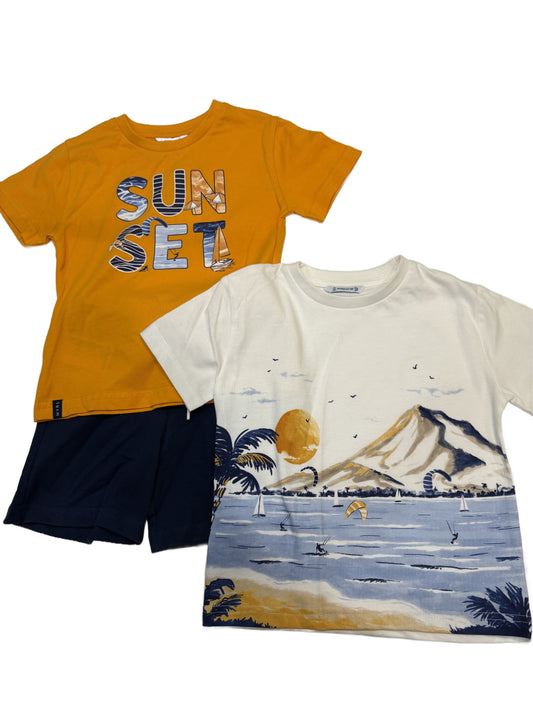 Boys 3-Piece Shorts Set