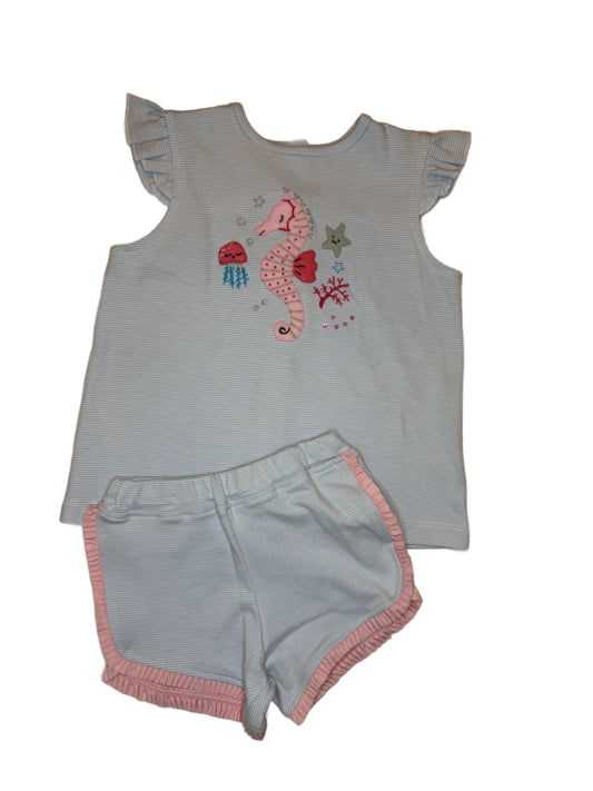 Coral Corral Short Set