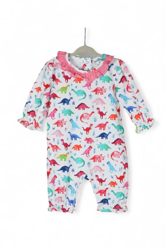 Dino Girl Romper