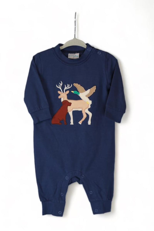 Hunting Pal Boy Romper