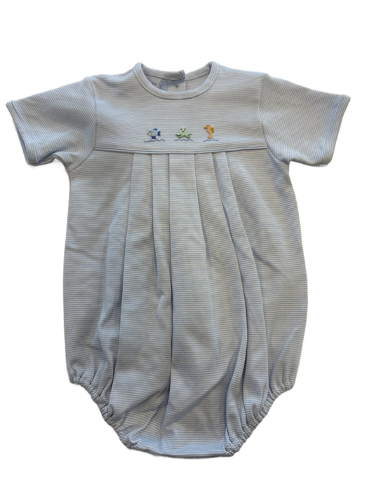 Mini Sea Creatures Pleated Romper