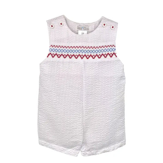Sunsuit with Americana Smocking